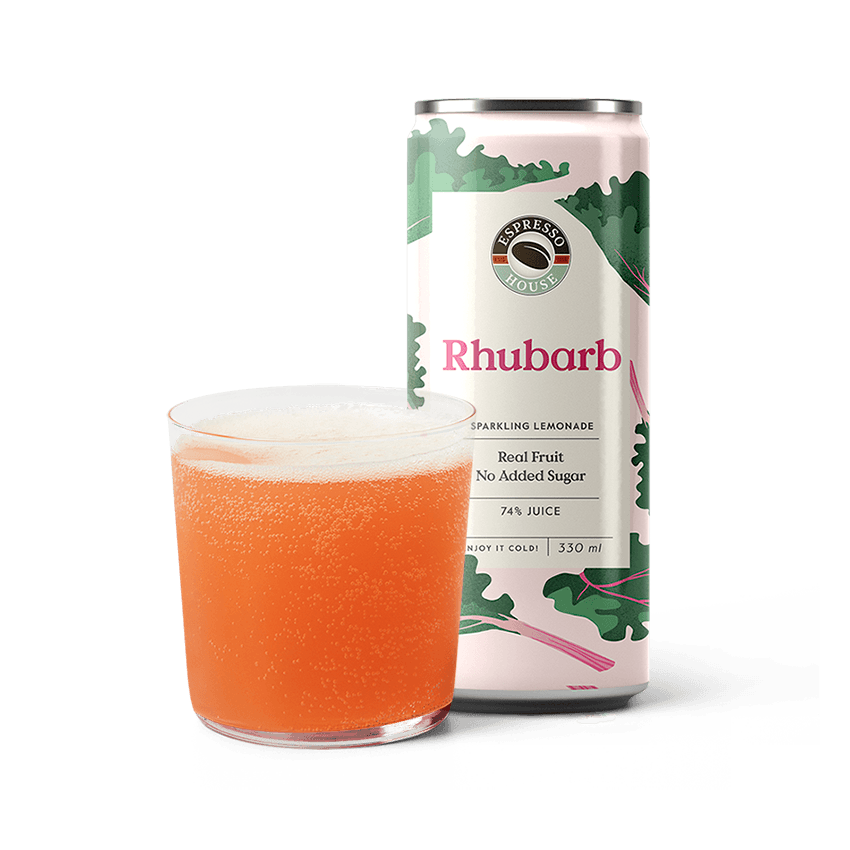 Rhubarb Sparkling Lemonade 330 ml